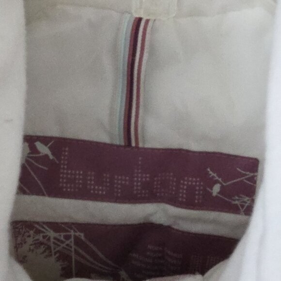 BURTON | Henna Snowboard Ski Jacket Plaid Purple White Womens Sz M - Picture 3 of 5